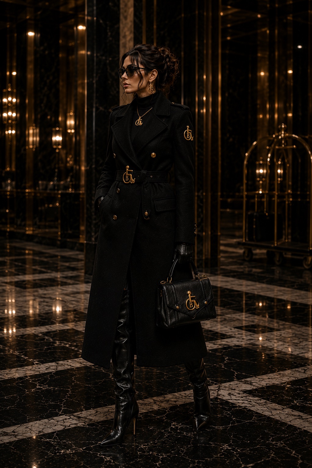 The Night Monogram Coat