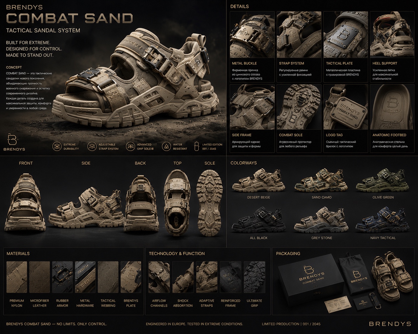 BRENDYS COMBAT SAND