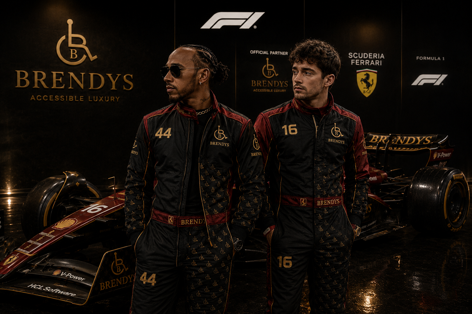 BRENDYS × Formula 1: Accessible Speed Enters the Ferrari Paddock